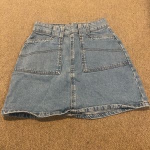 BDG jean skirt